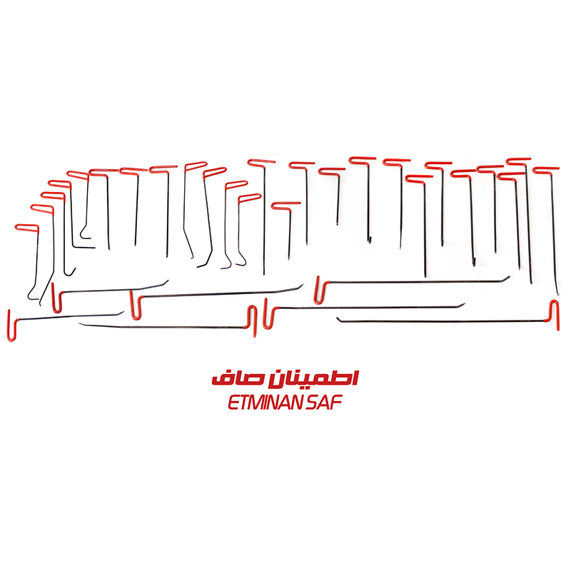 میله 32 پارچه اطمینان صاف
